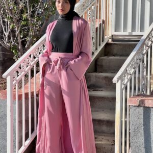 Abaya with pant set